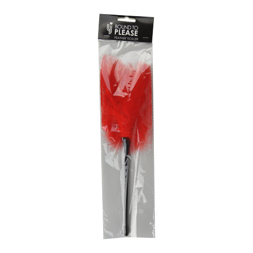 Bound to Please plumeau rouge