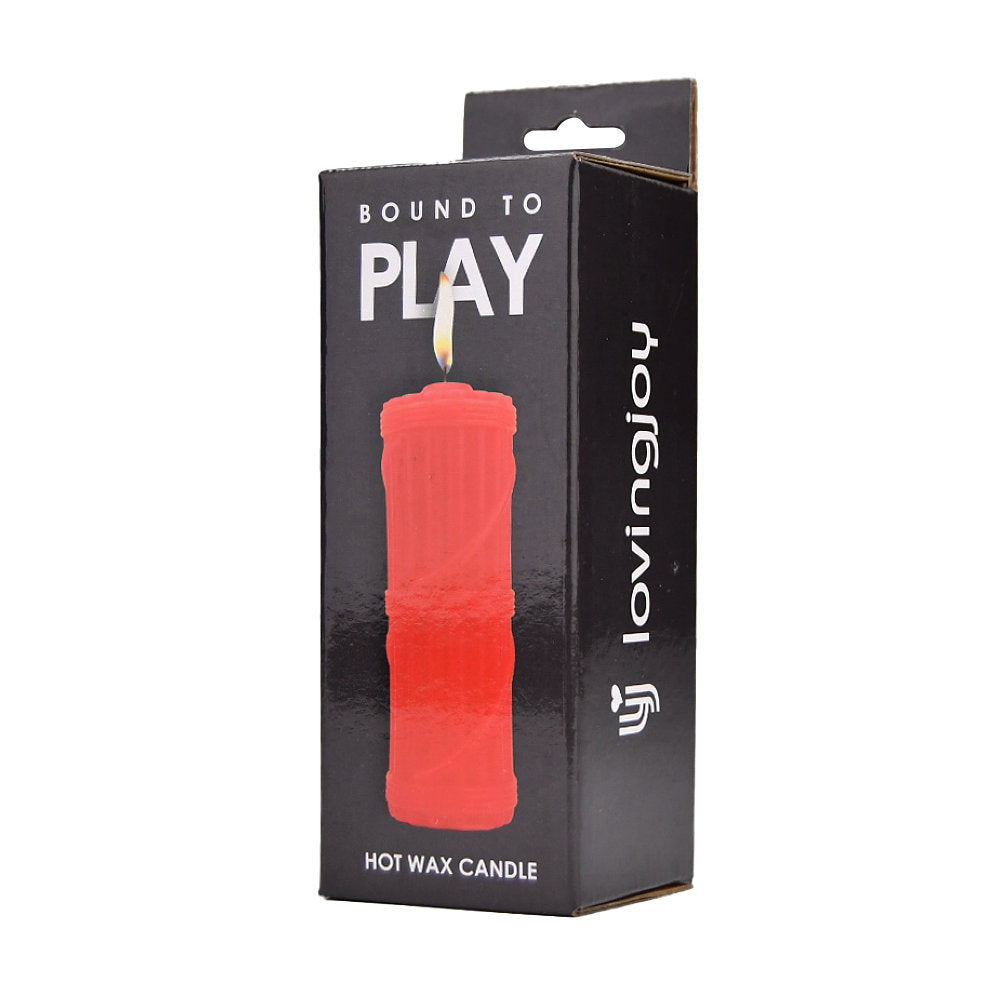 Bound to Play bougie de cire rouge