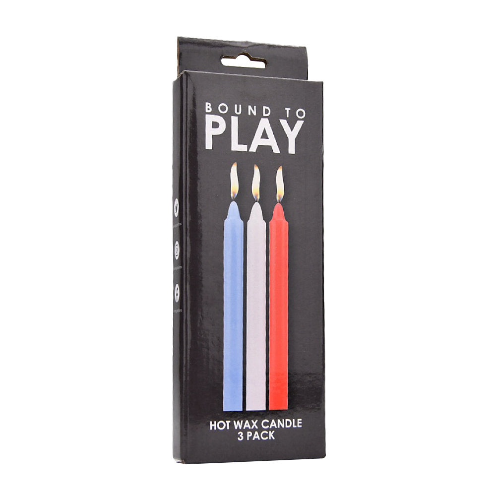 Bound to Play bougies de cire lot de 3