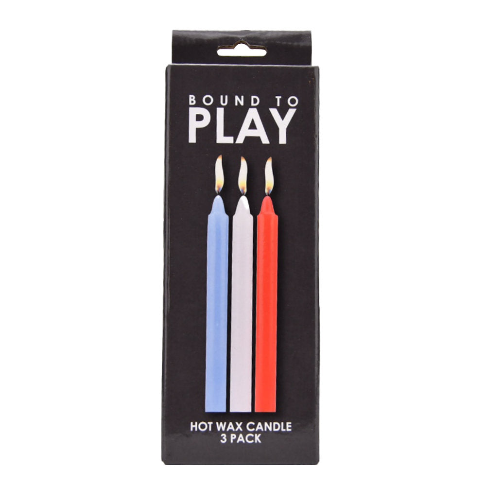 Bound to Play bougies de cire lot de 3