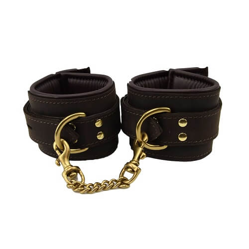 BOUND entraves poignets cuir nubuck