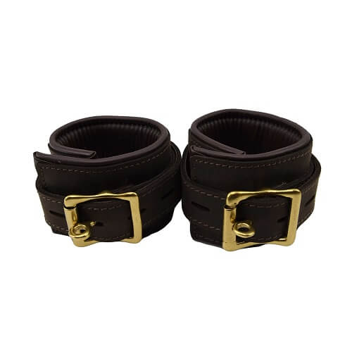 BOUND entraves poignets cuir nubuck