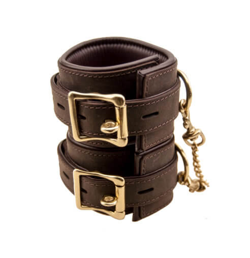 BOUND entraves poignets cuir nubuck
